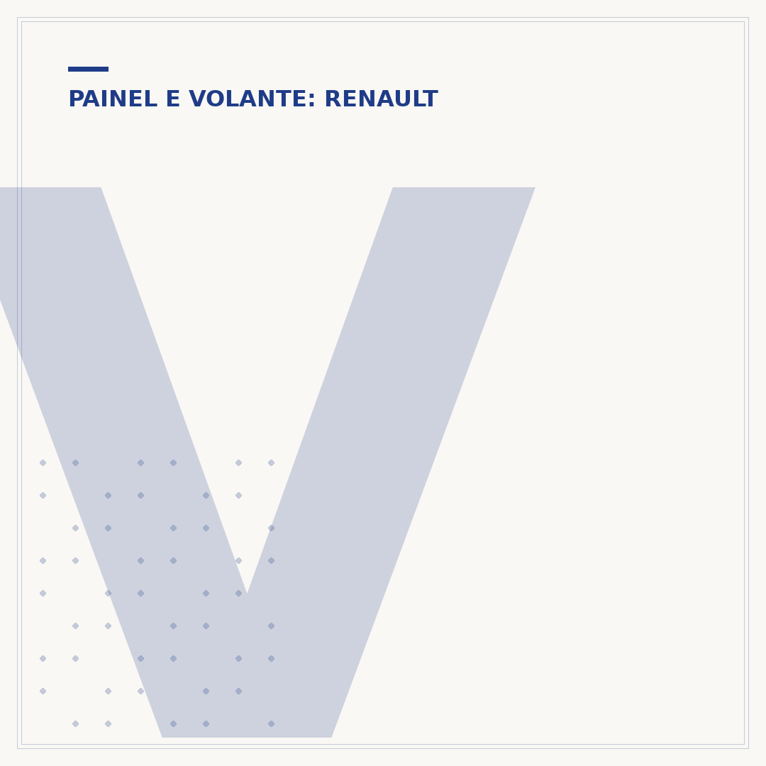 Volante Renault esportivo: personalize seu carro