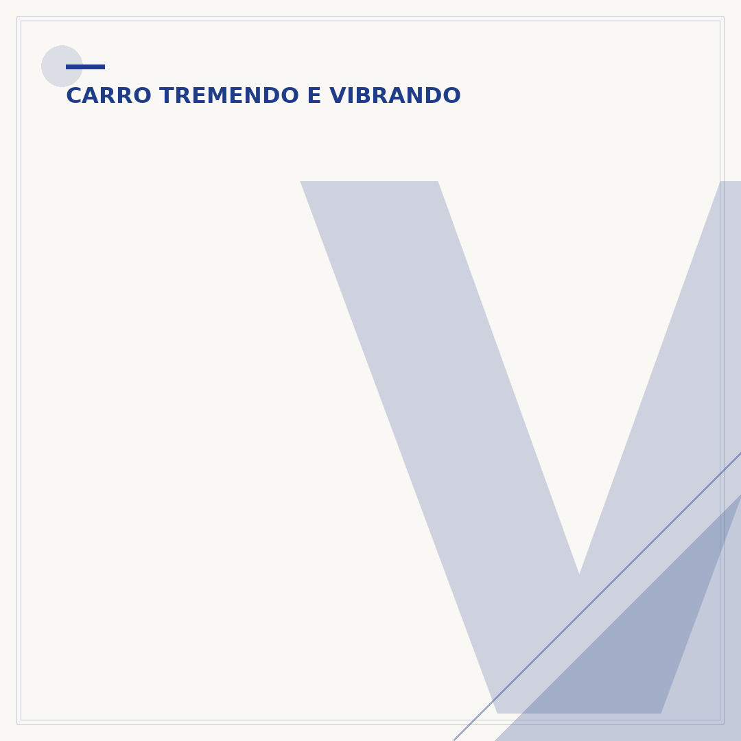 Volante trepidando