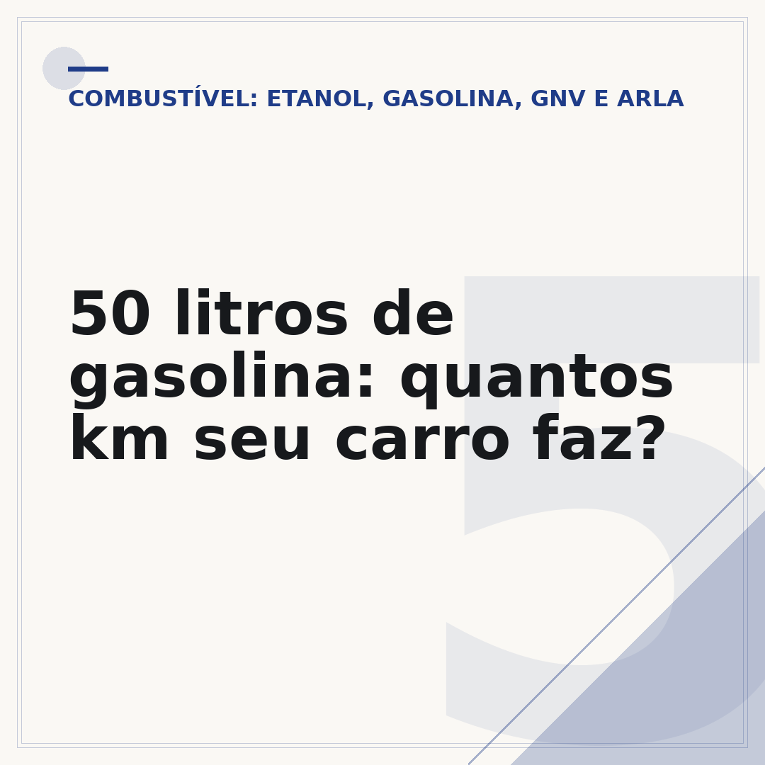50 litros de gasolina: quantos km seu carro faz?