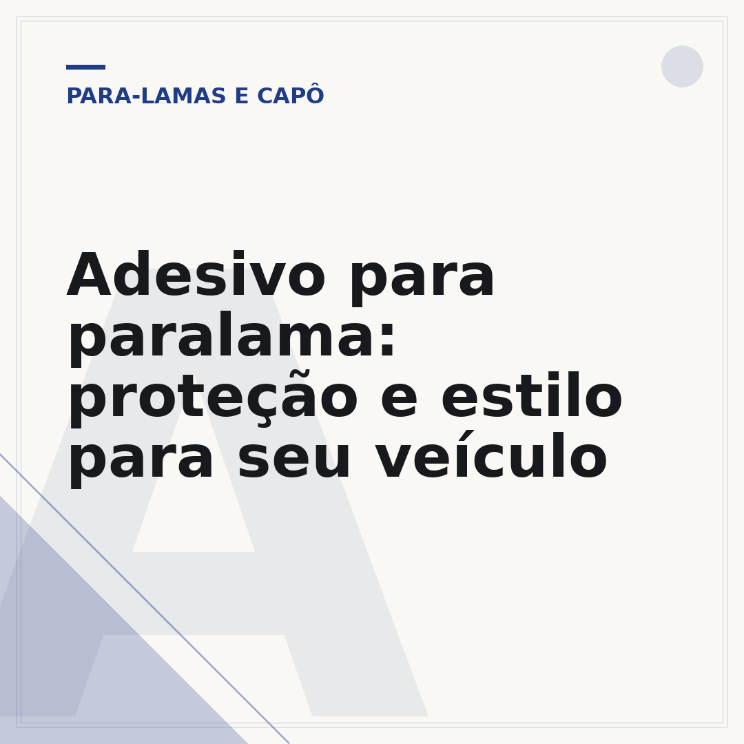 Adesivo para paralama: proteção e estilo para seu veículo