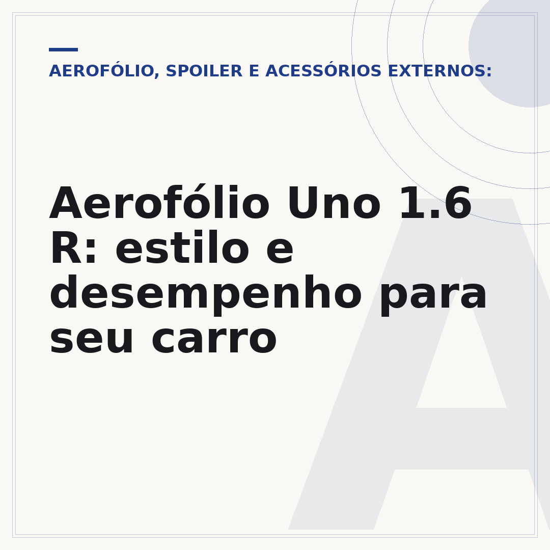 Aerofólio Uno 1.6 R: estilo e desempenho para seu carro