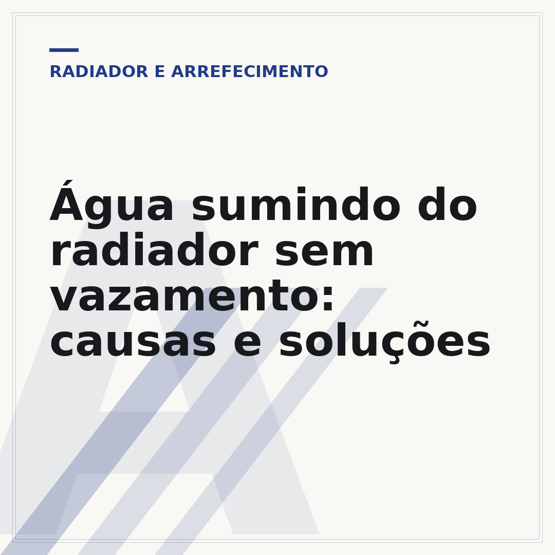 Água sumindo do radiador sem vazamento: causas e soluções