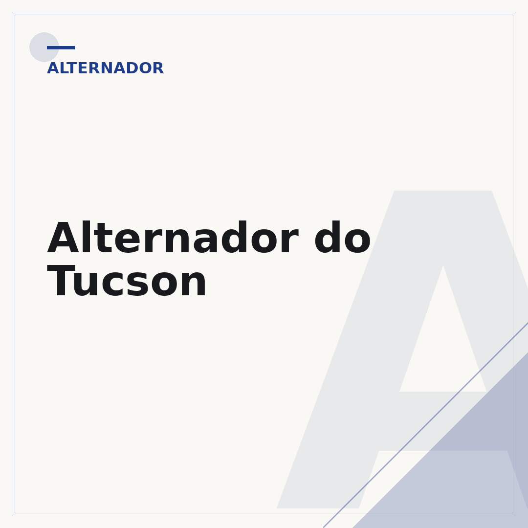Alternador do Tucson