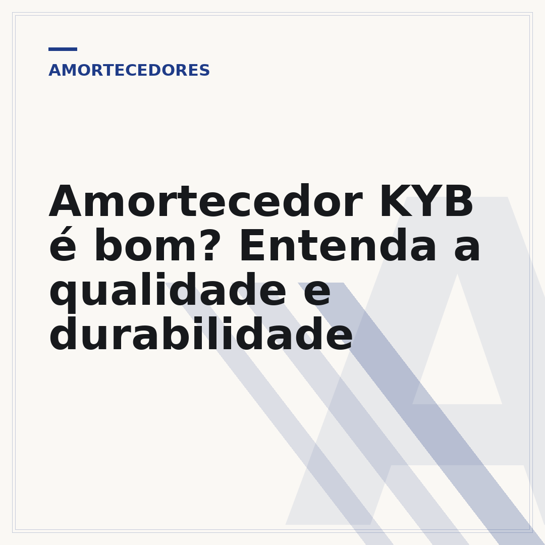 Amortecedor KYB é bom? Entenda a qualidade e durabilidade