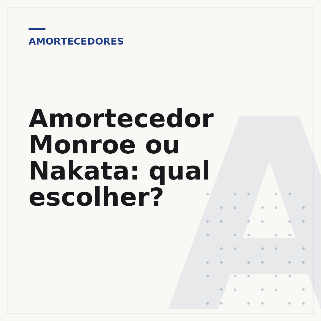 Amortecedor Monroe ou Nakata: qual escolher?