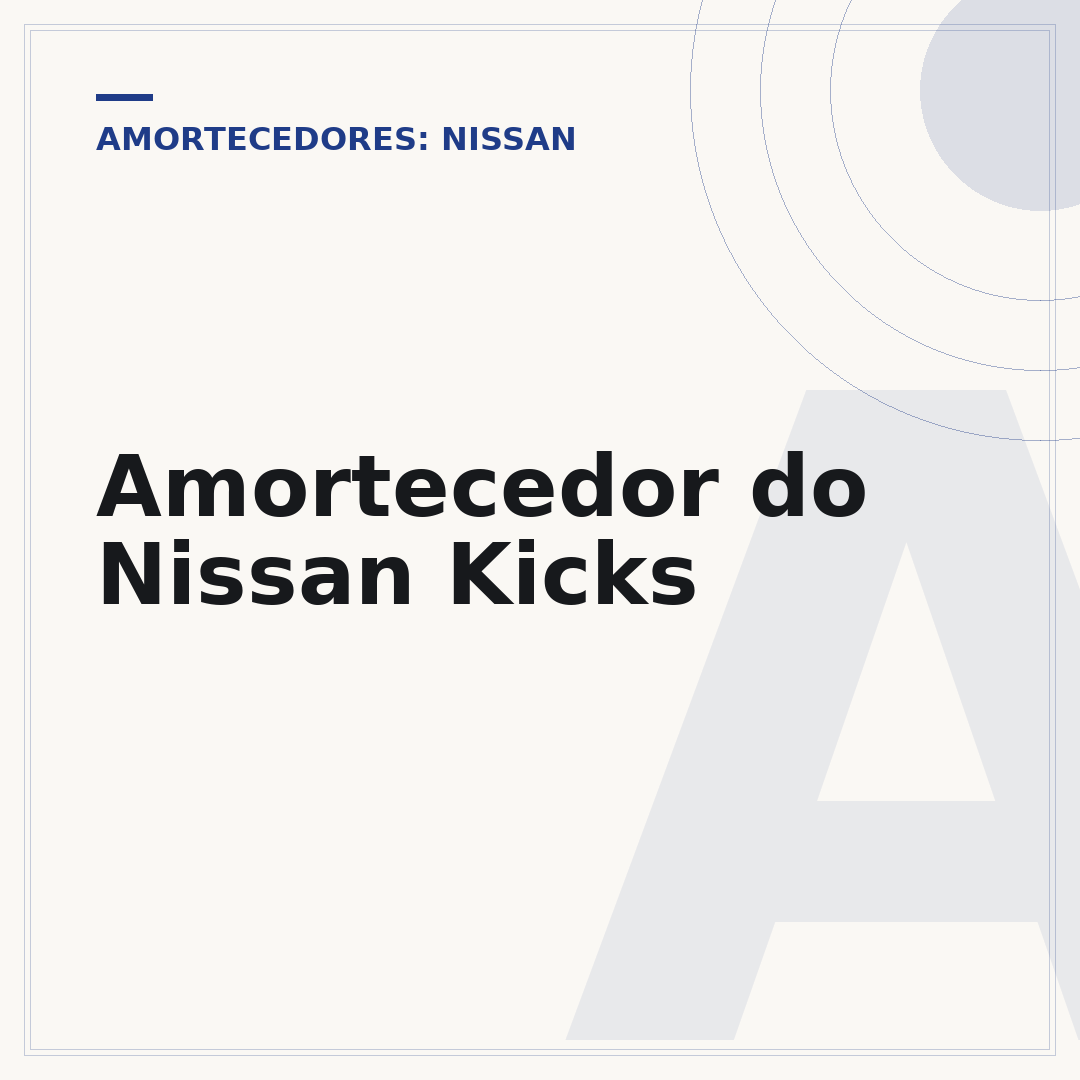 Amortecedor do Nissan Kicks