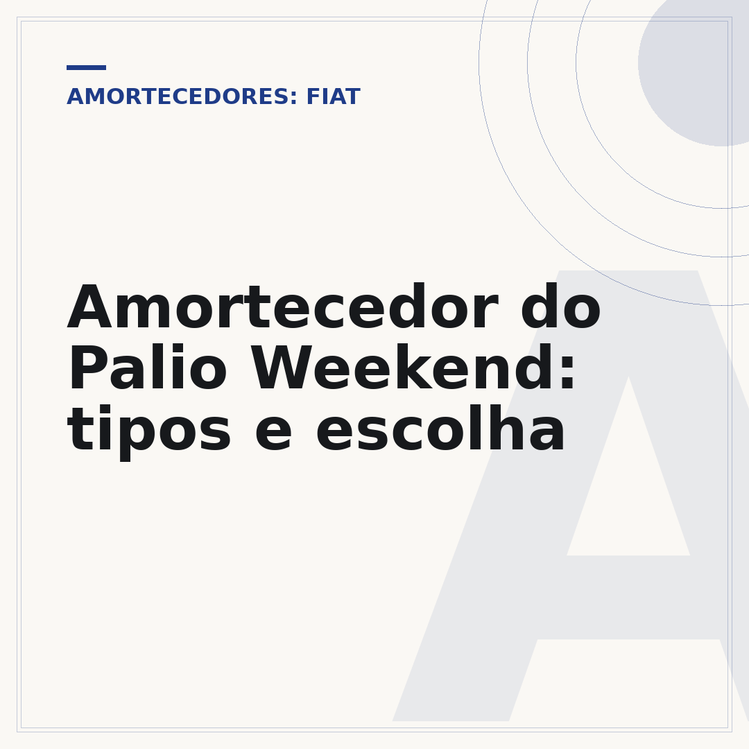 Amortecedor do Palio Weekend: tipos e escolha