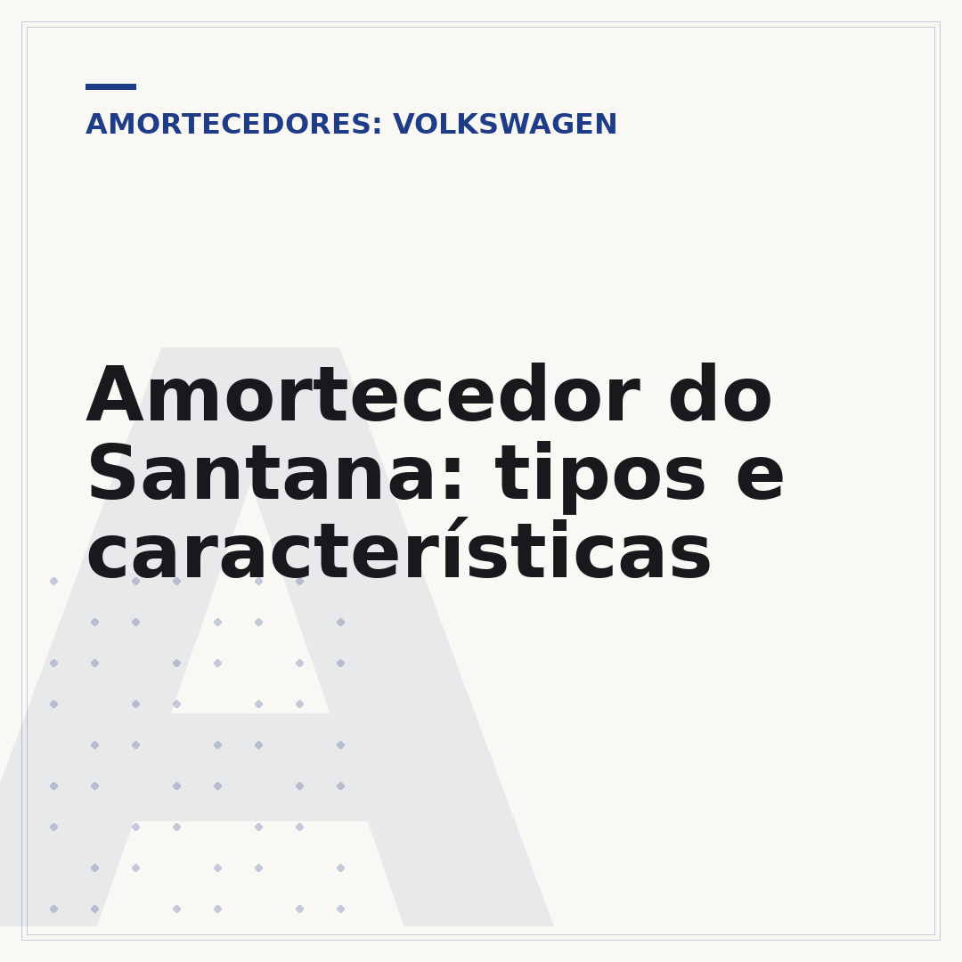 Amortecedor do Santana: tipos e características