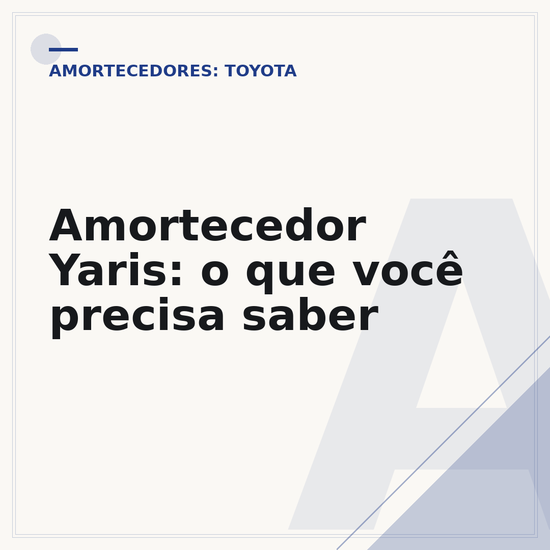 Amortecedor Yaris: o que você precisa saber