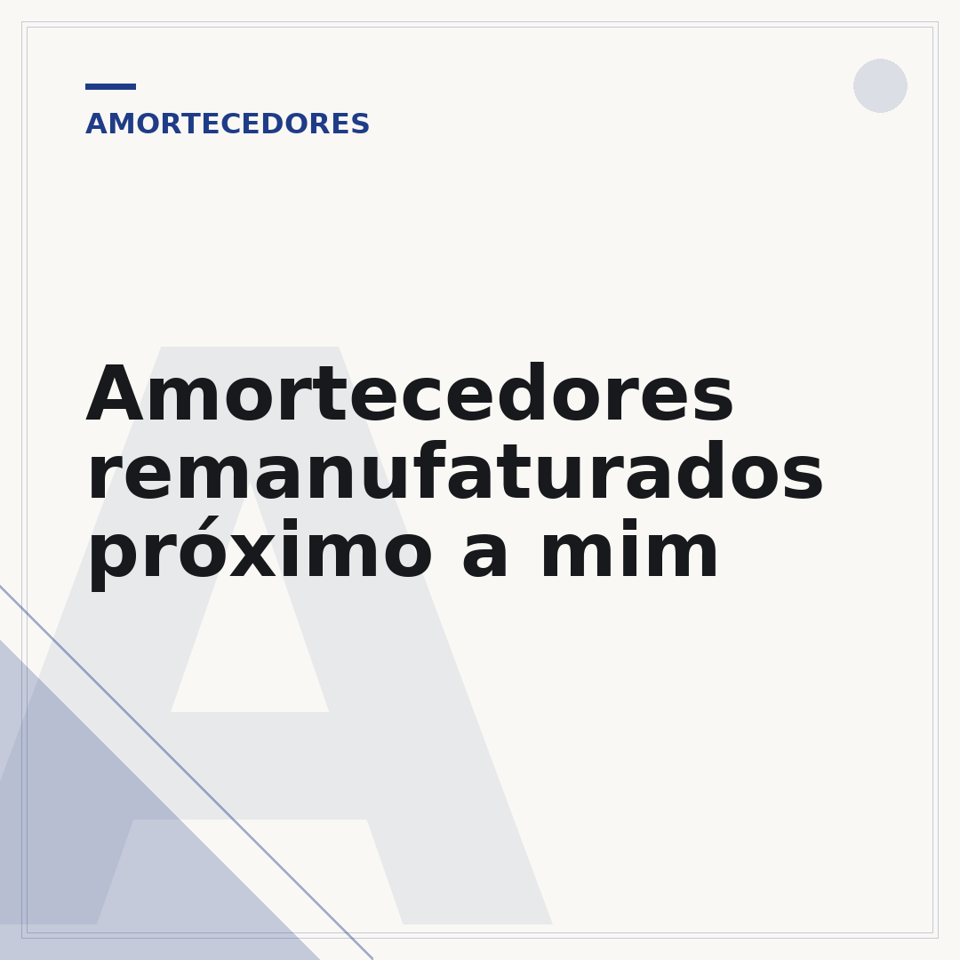 Amortecedores remanufaturados próximo a mim