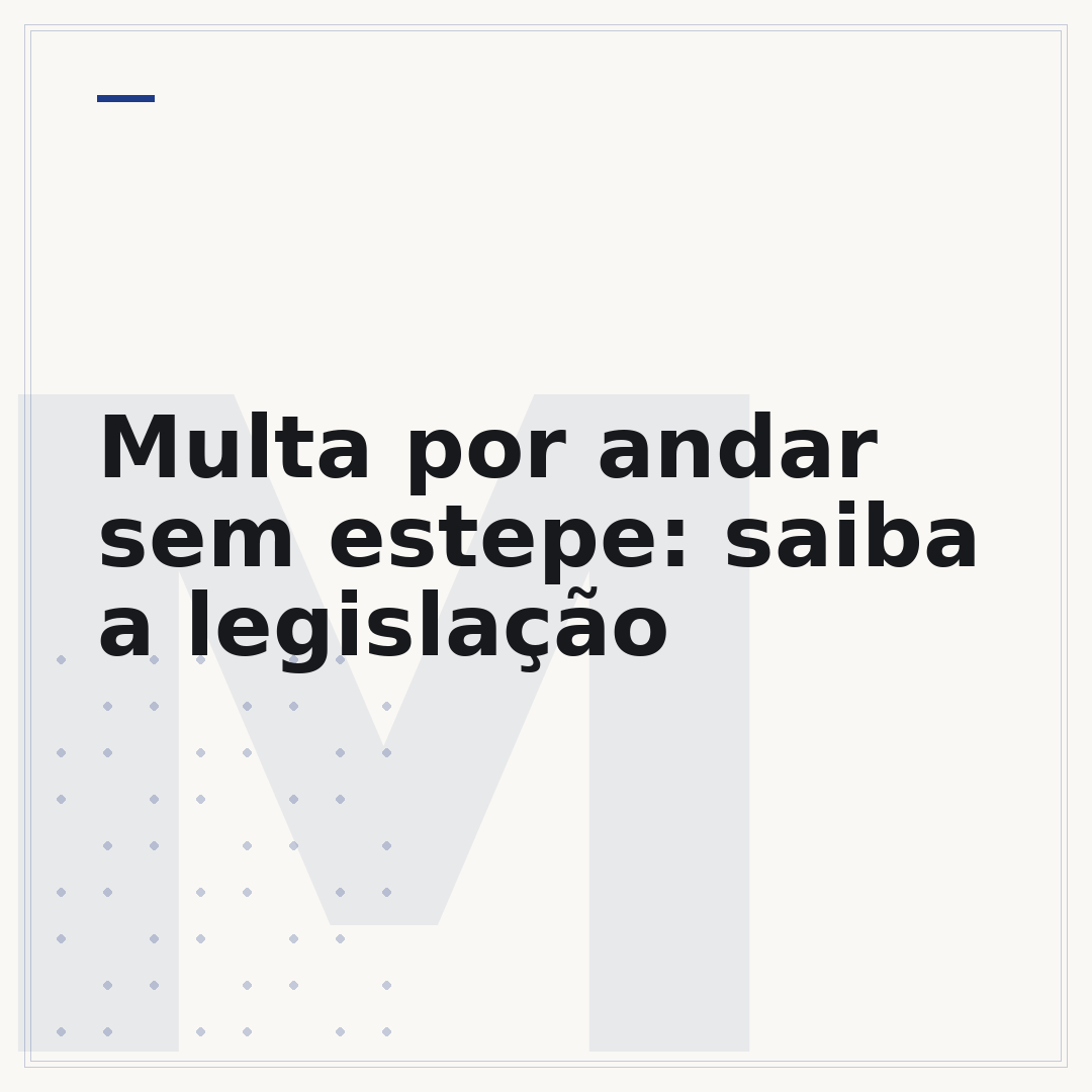 Multa por andar sem estepe: saiba a legislação