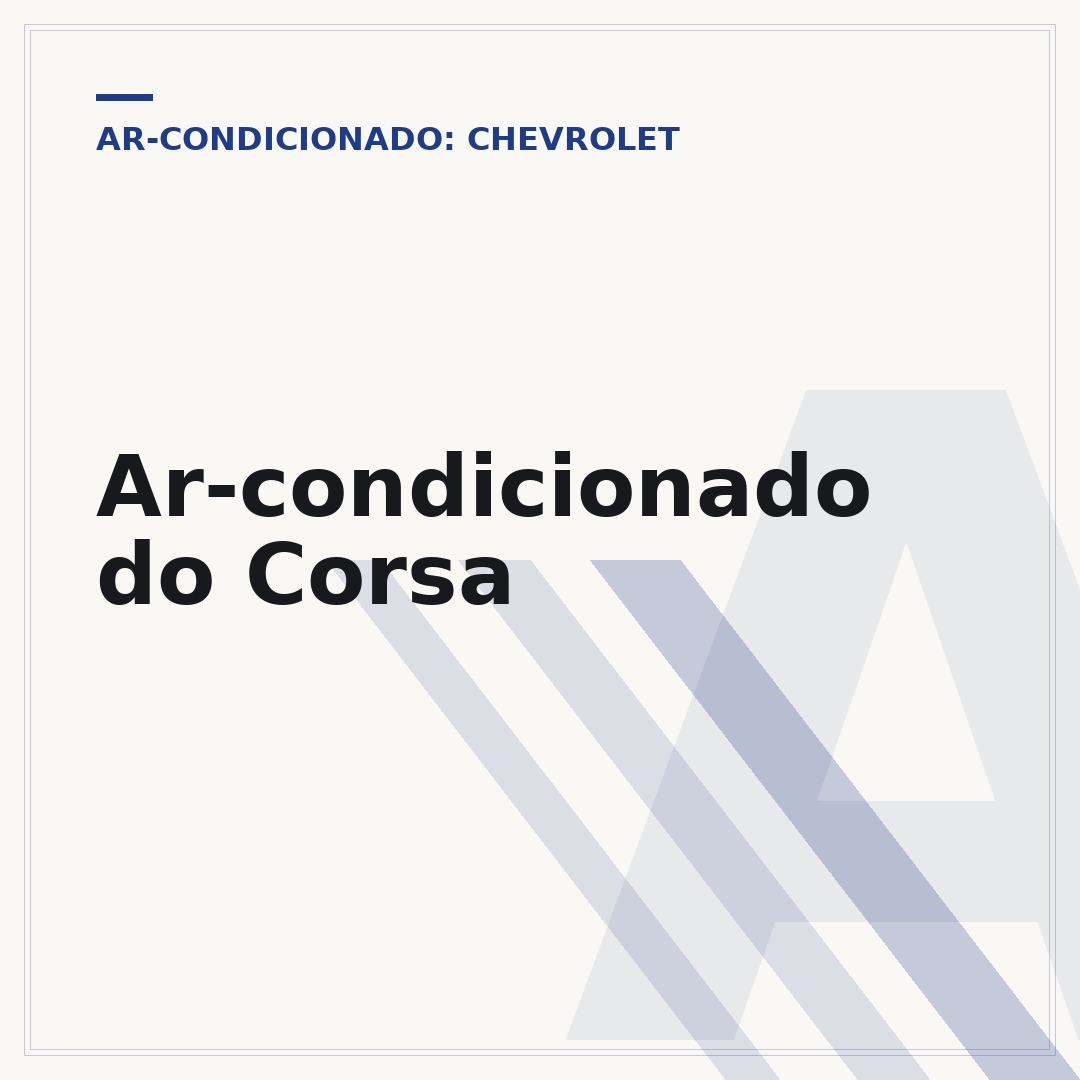 Ar-condicionado do Corsa