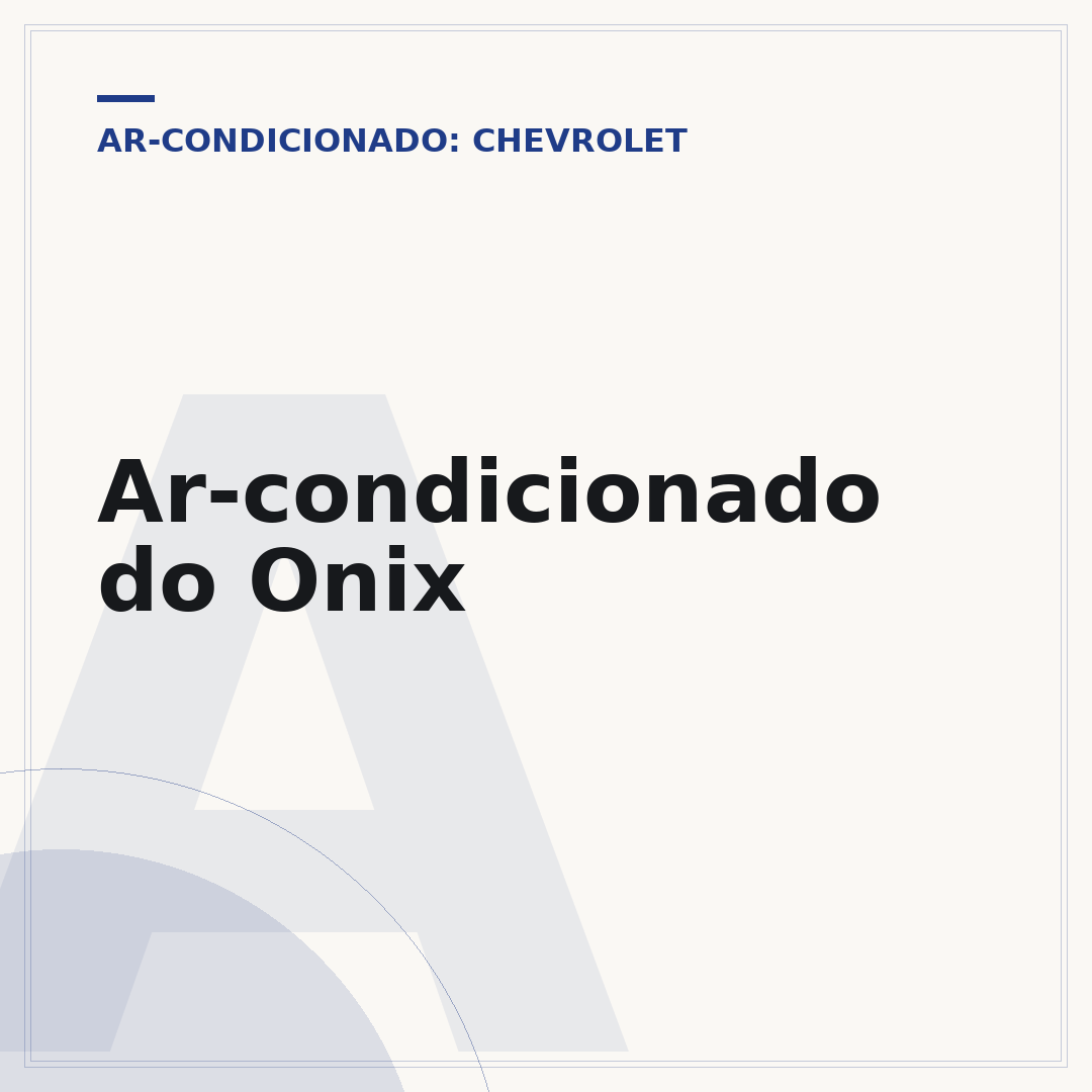Ar-condicionado do Onix