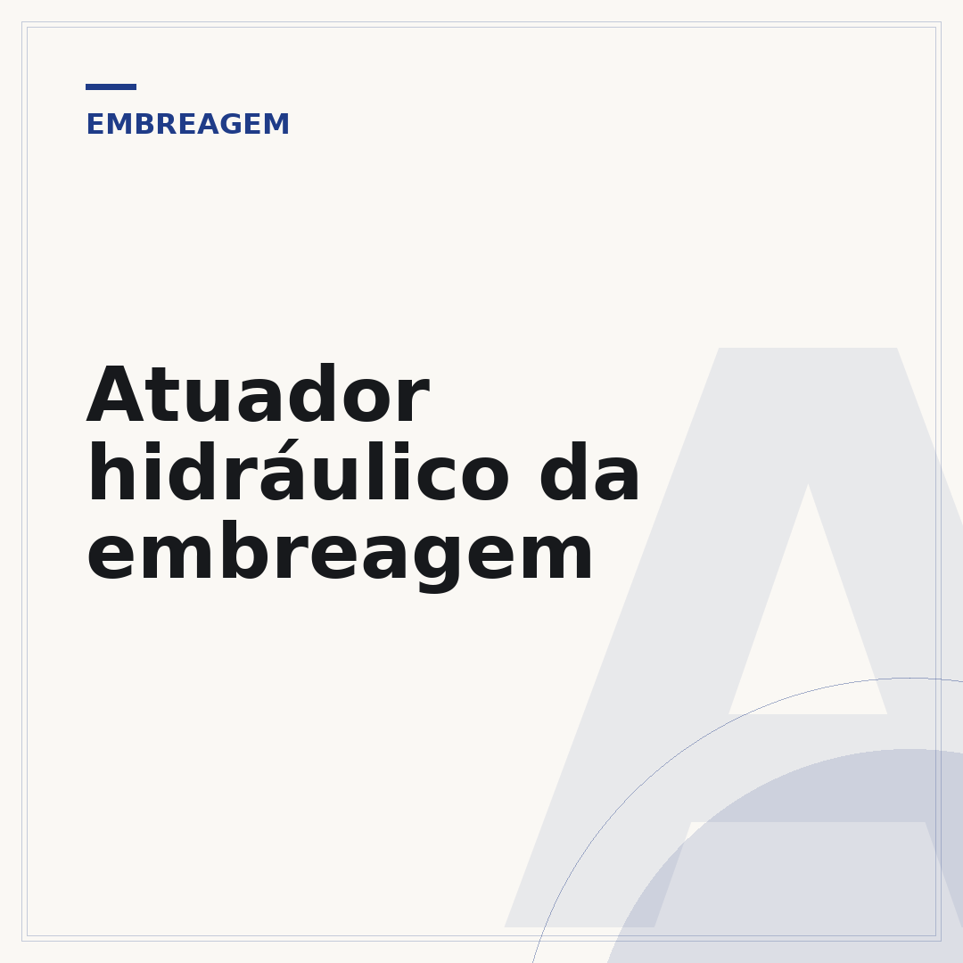 Atuador hidráulico da embreagem