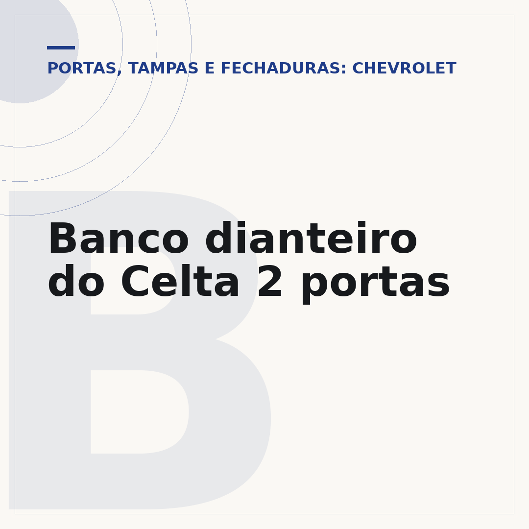 Banco dianteiro do Celta 2 portas