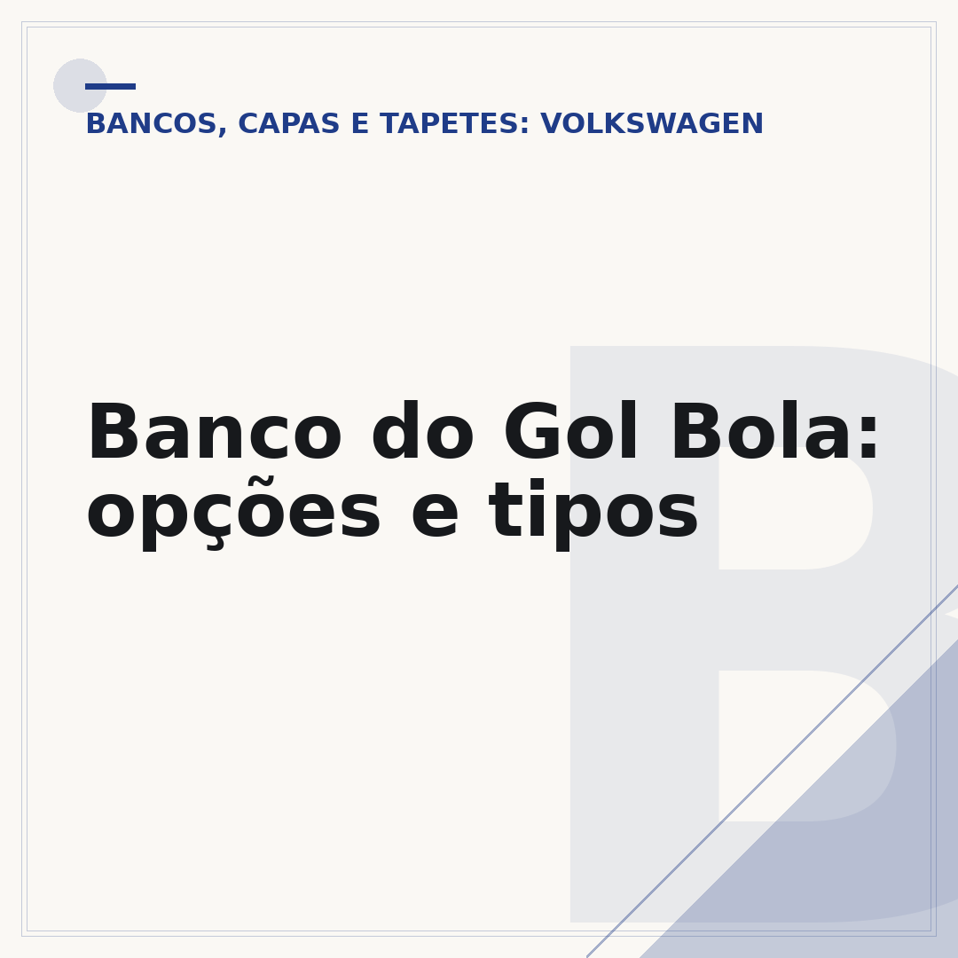 Banco do Gol Bola: opções e tipos