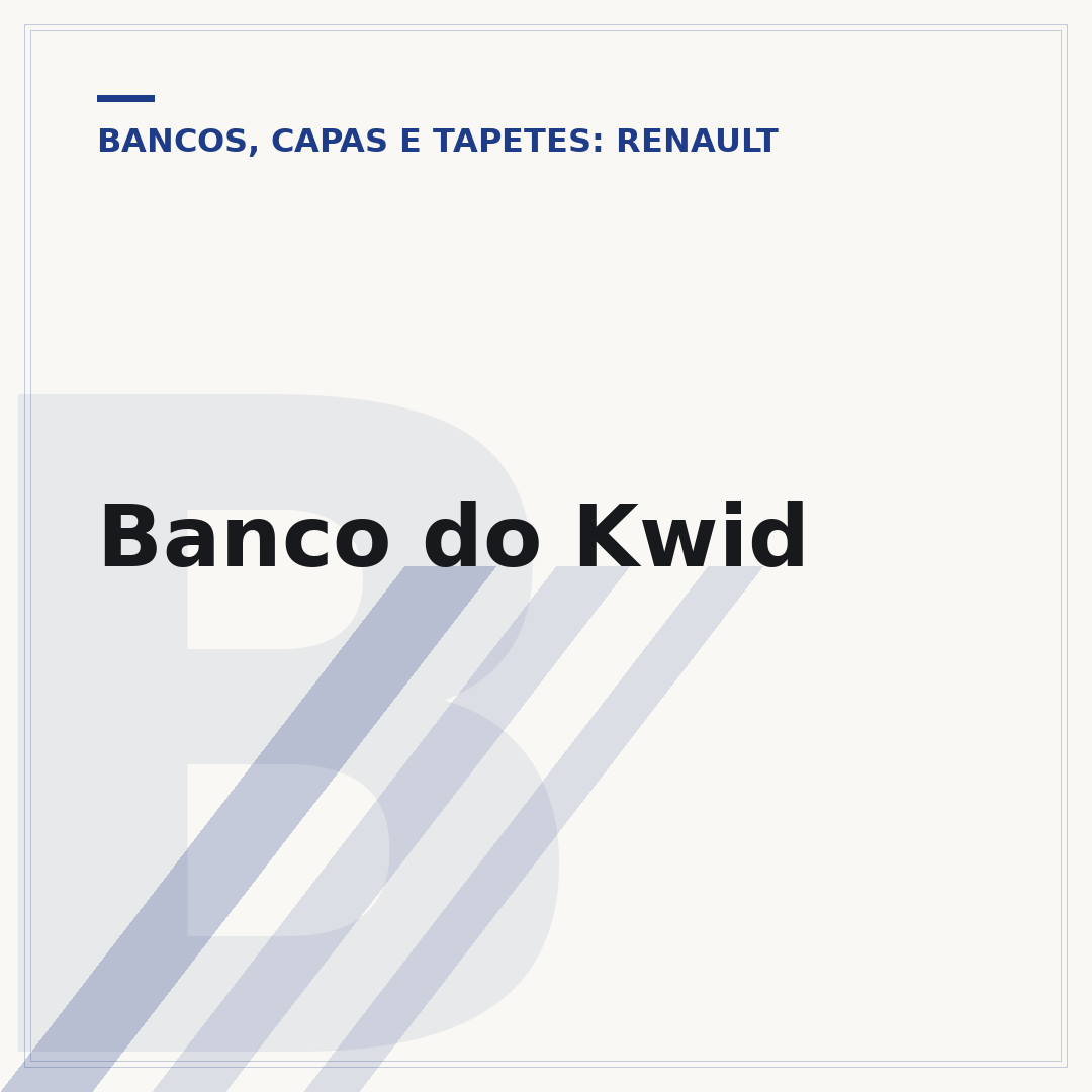 Banco do Kwid