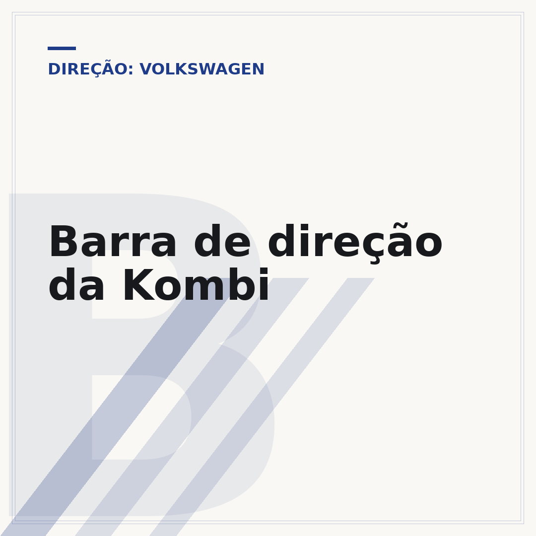 Barra de direção da Kombi