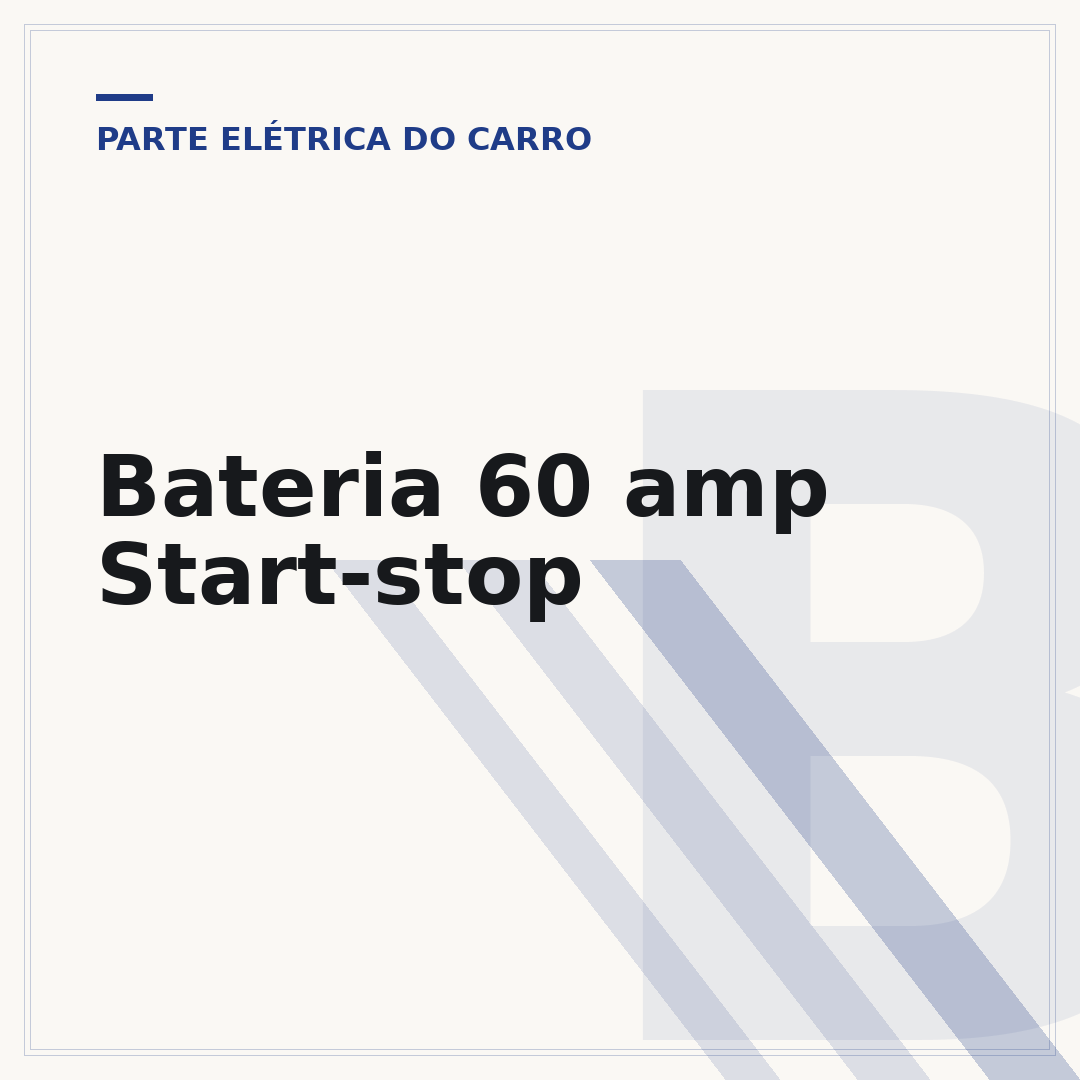 Bateria 60 amp Start-stop