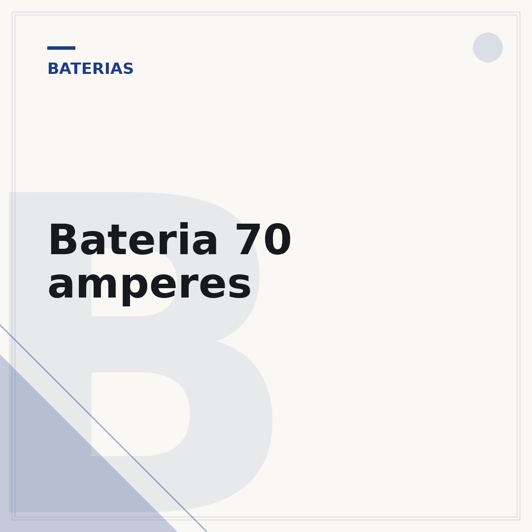 Bateria 70 amperes