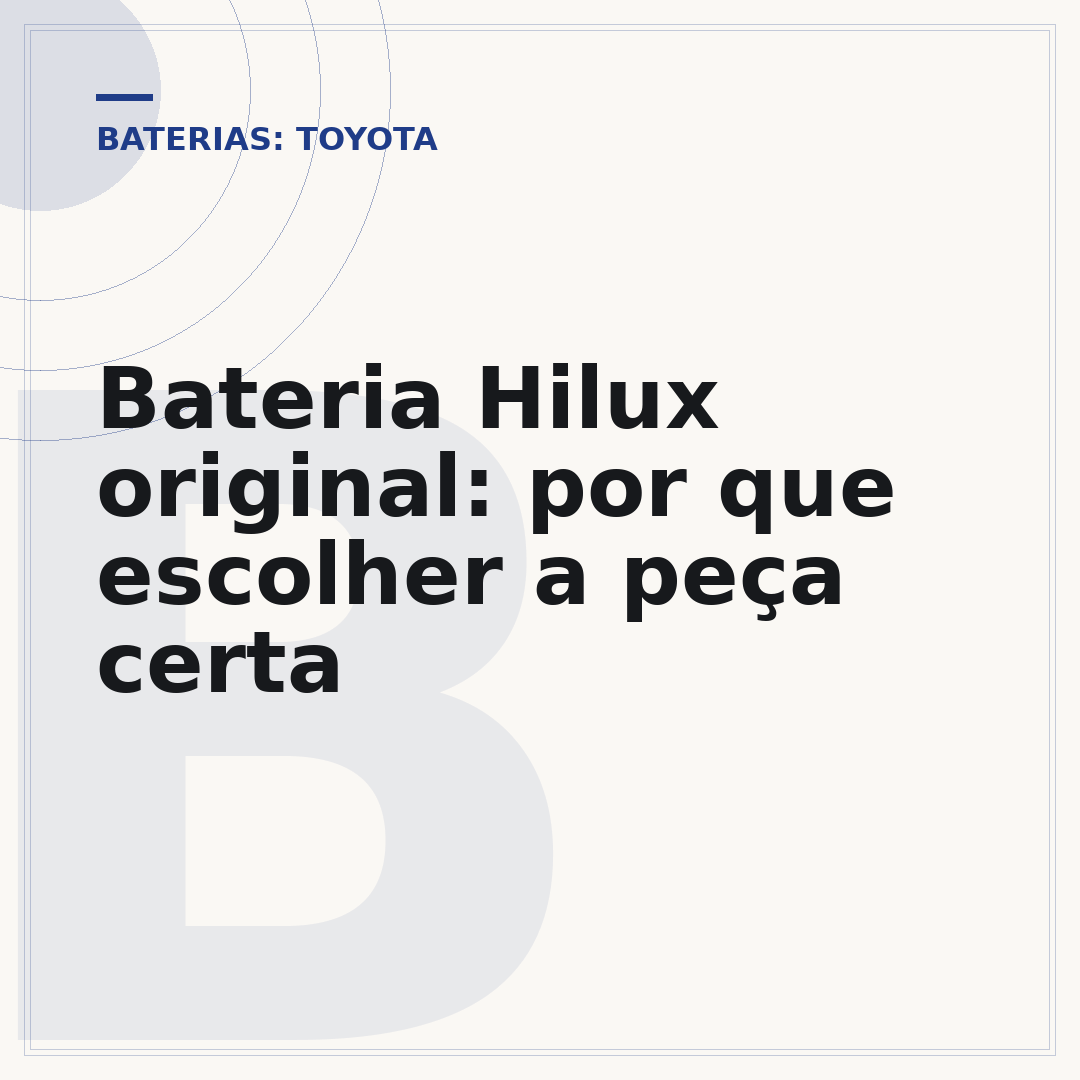 Bateria Hilux original: por que escolher a peça certa