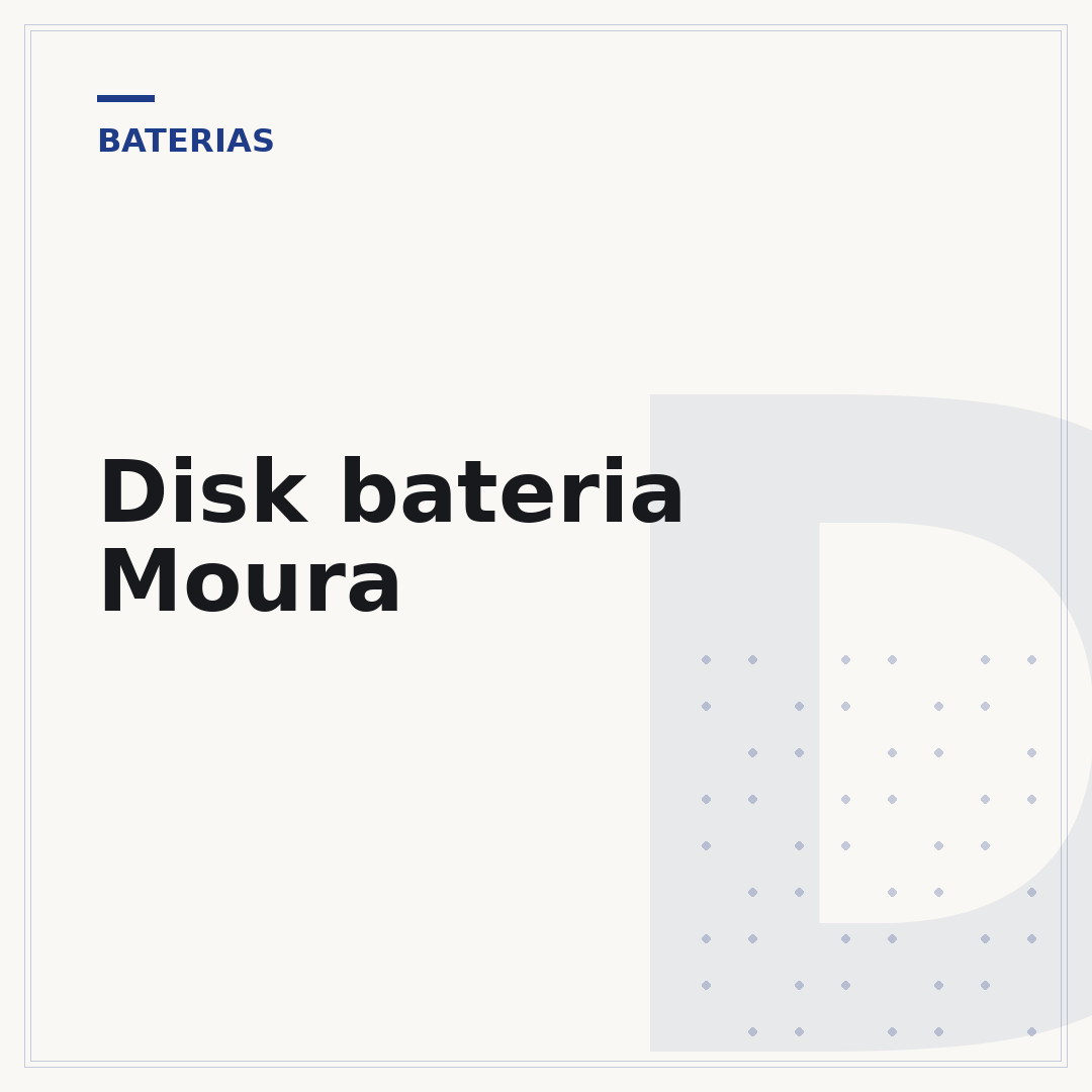 Disk bateria Moura