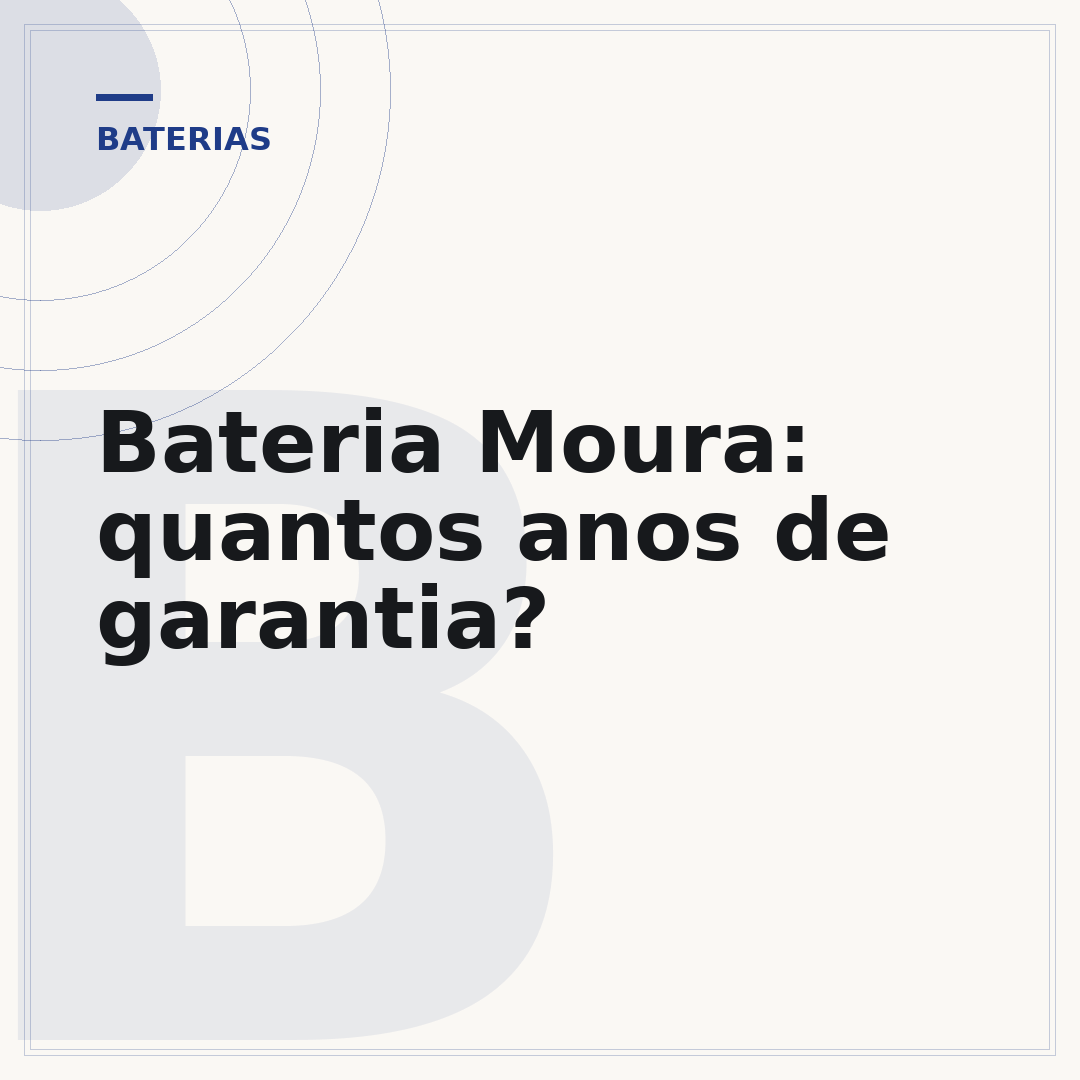 Bateria Moura: quantos anos de garantia?