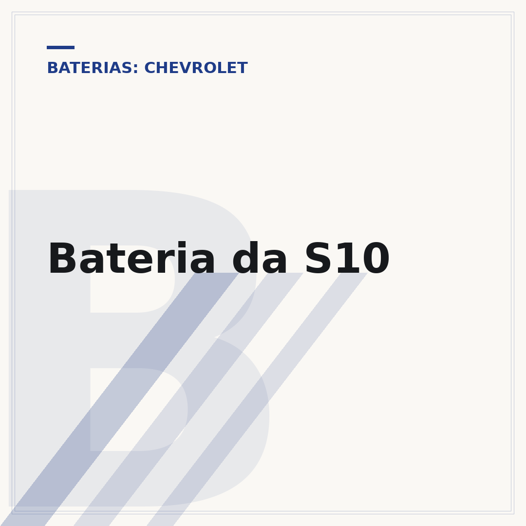 Bateria da S10