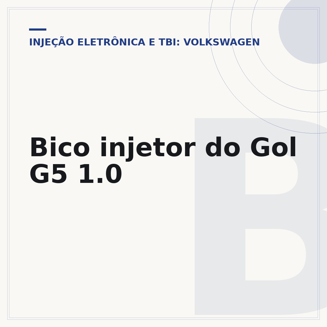 Bico injetor do Gol G5 1.0