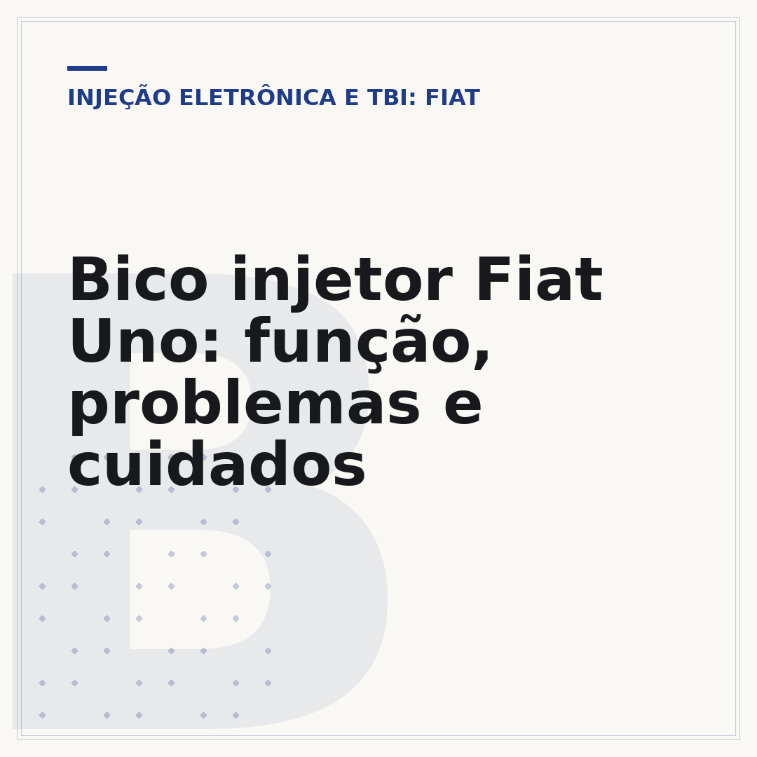 Bico injetor Fiat Uno: função, problemas e cuidados