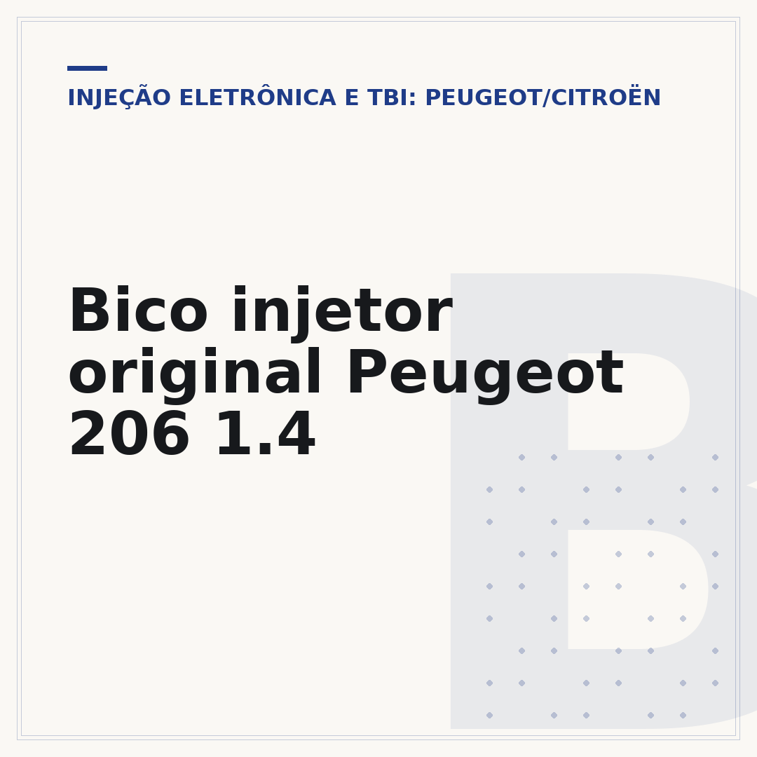 Bico injetor original Peugeot 206 1.4