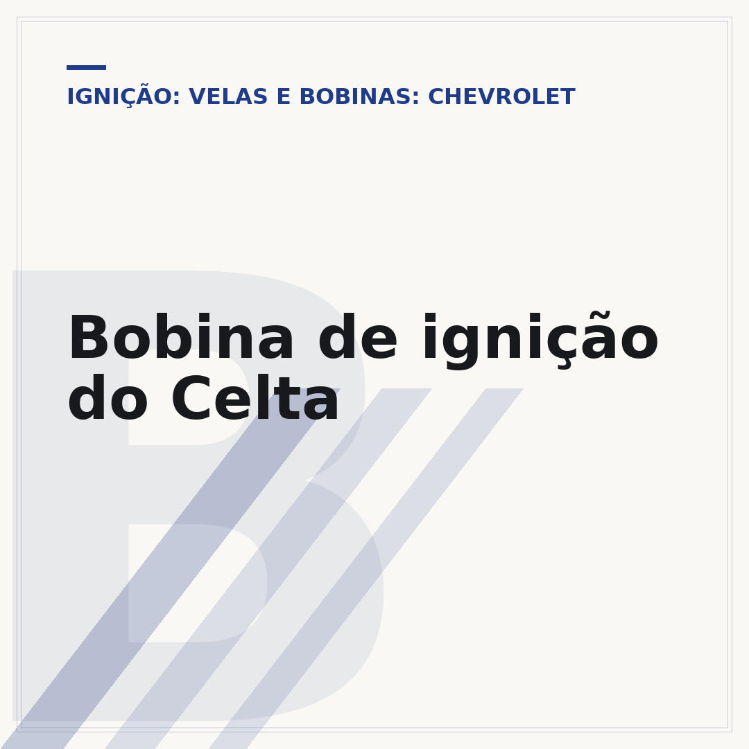 Bobina de ignição do Celta