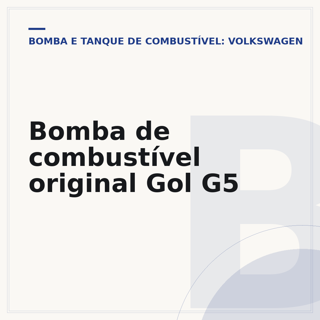 Bomba de combustível original Gol G5