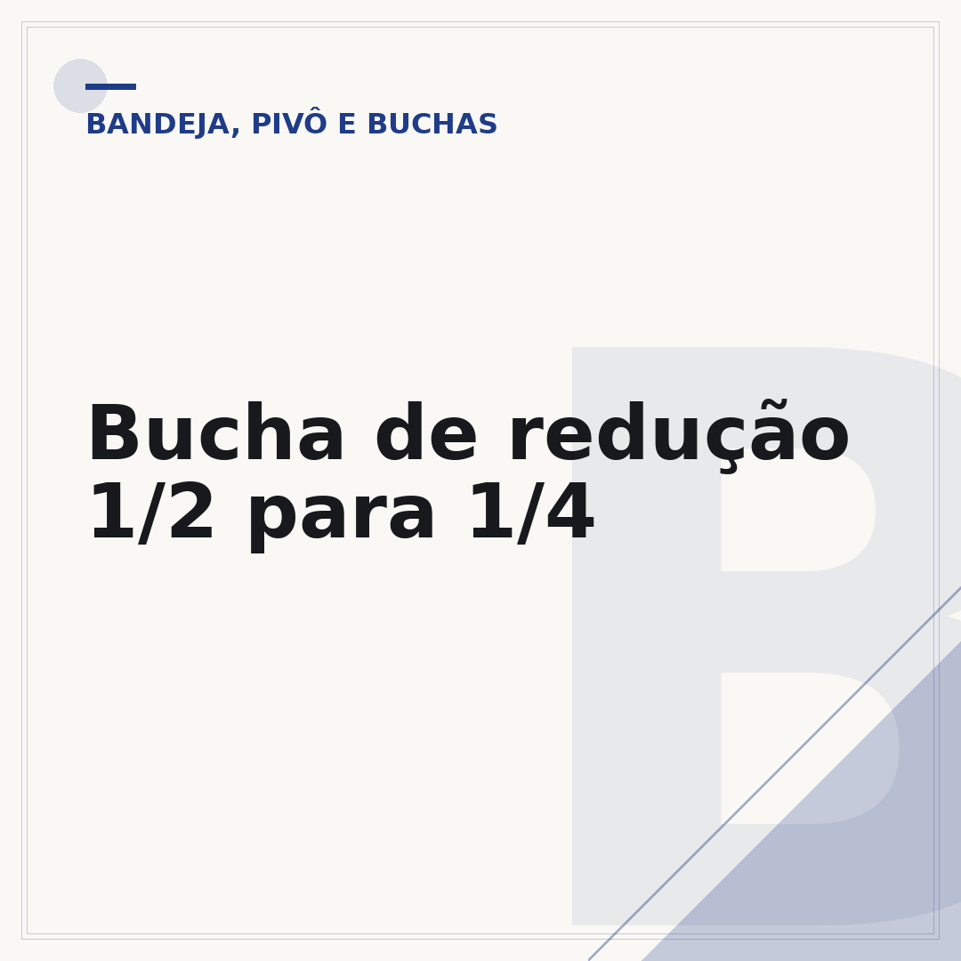 Bucha de redução 1/2 para 1/4