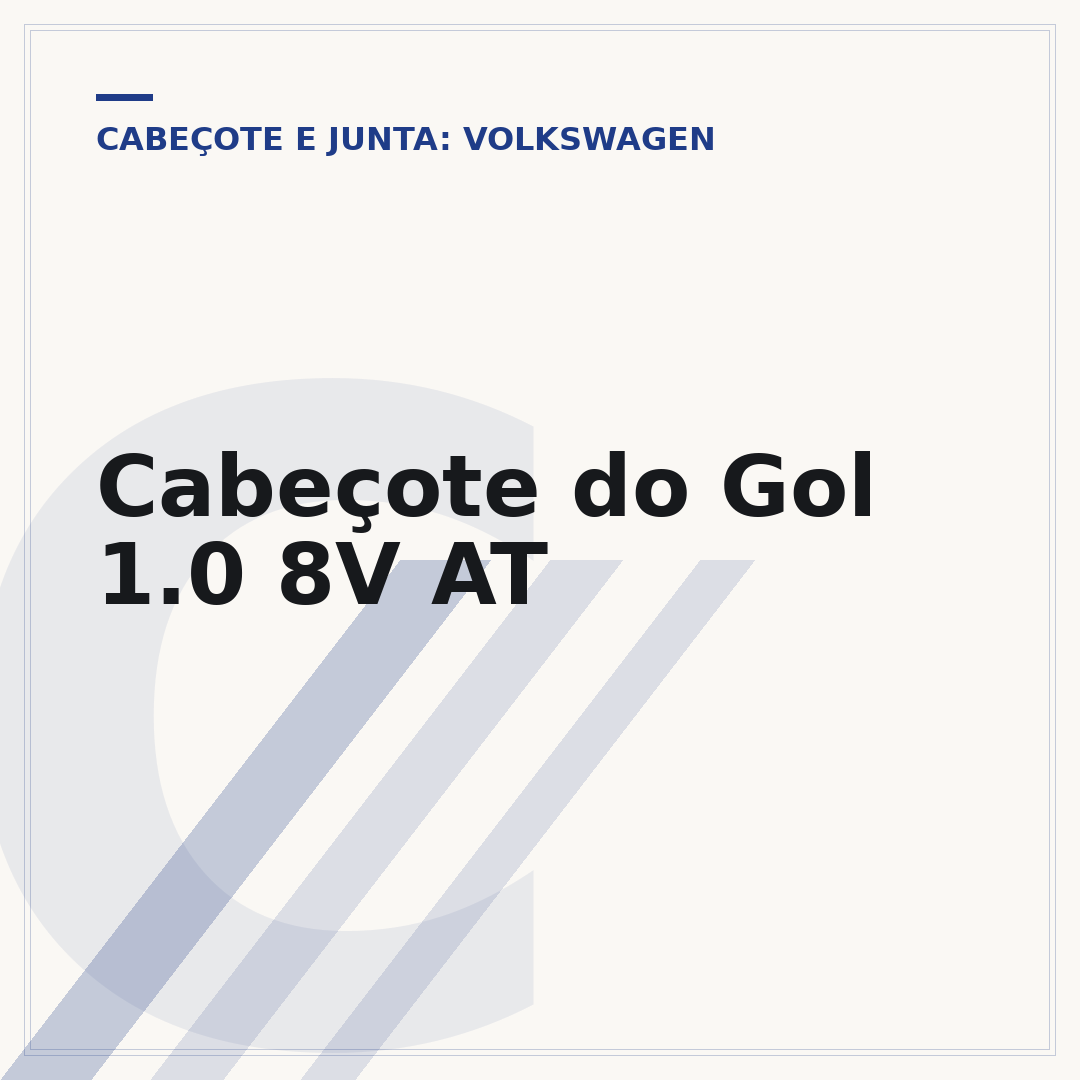 Cabeçote do Gol 1.0 8V AT