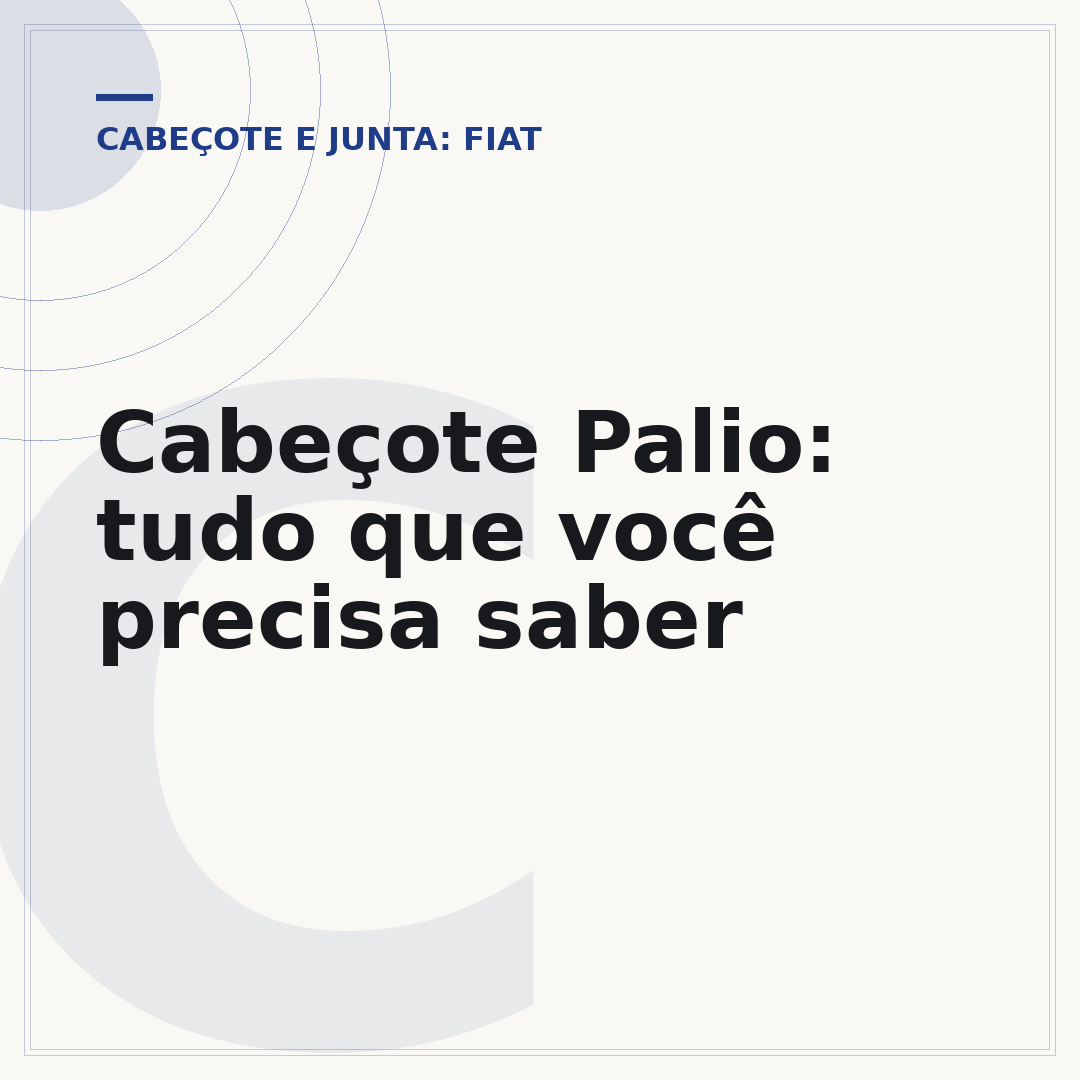 Cabeçote Palio: tudo que você precisa saber