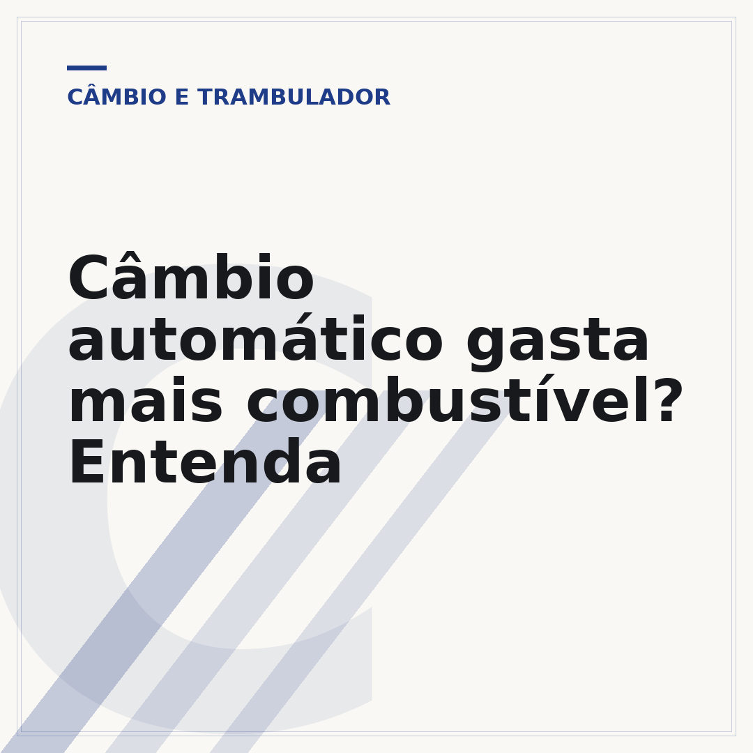 Câmbio automático gasta mais combustível? Entenda