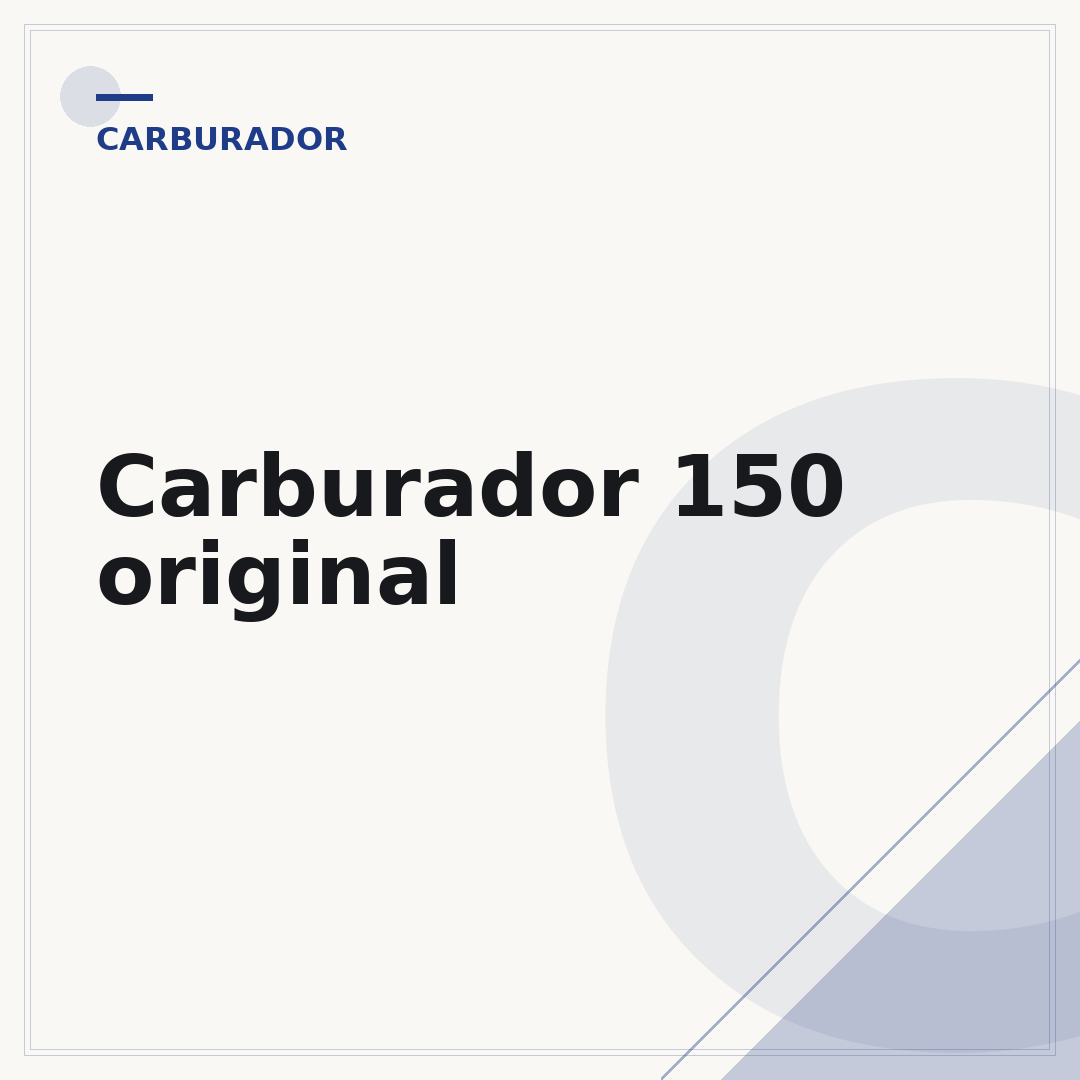 Carburador 150 original