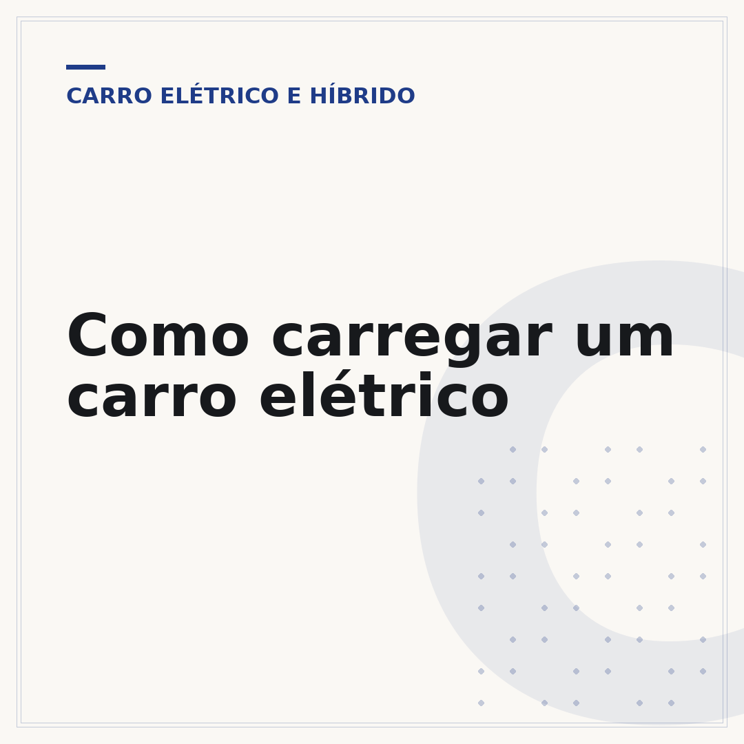 Como carregar um carro elétrico