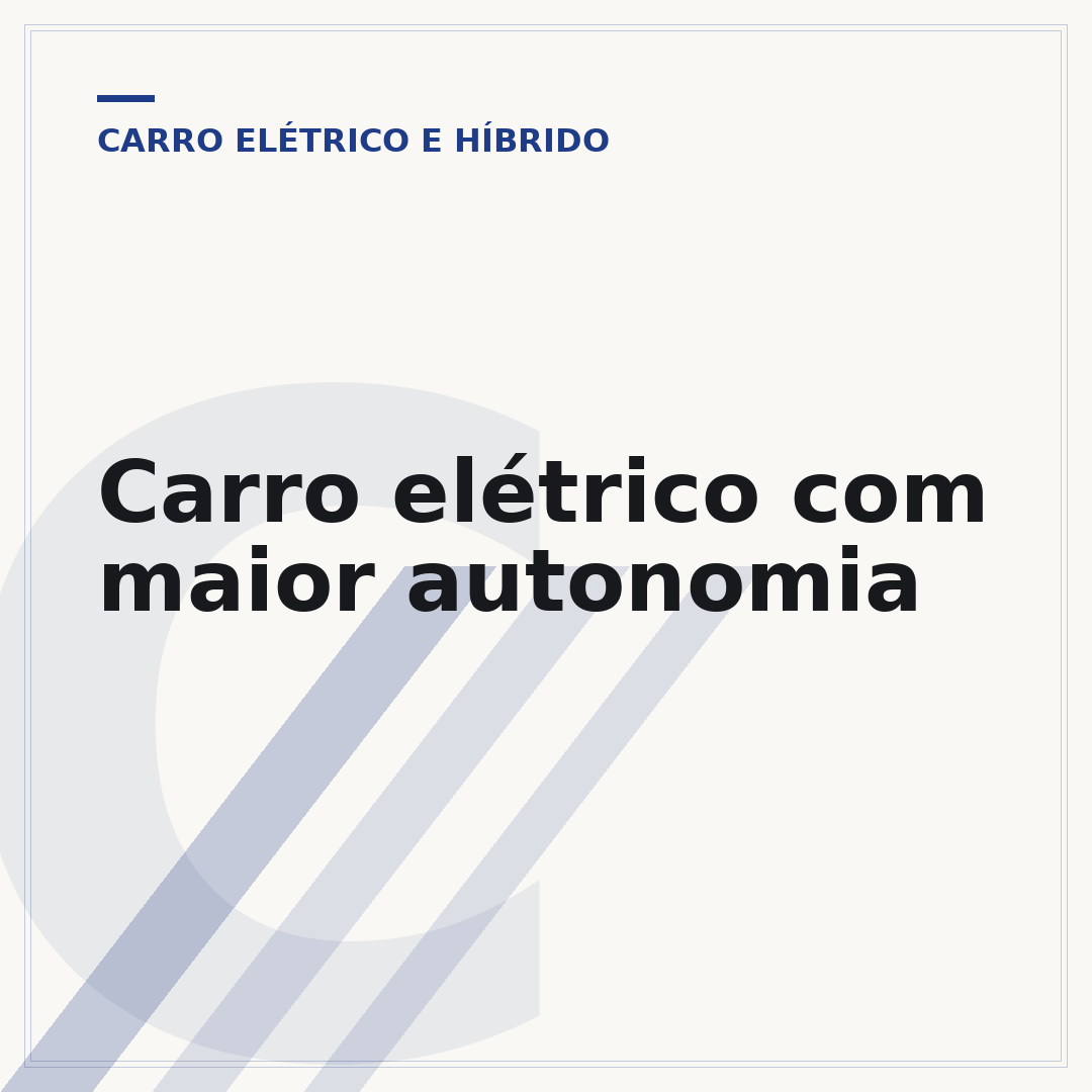 Carro elétrico com maior autonomia