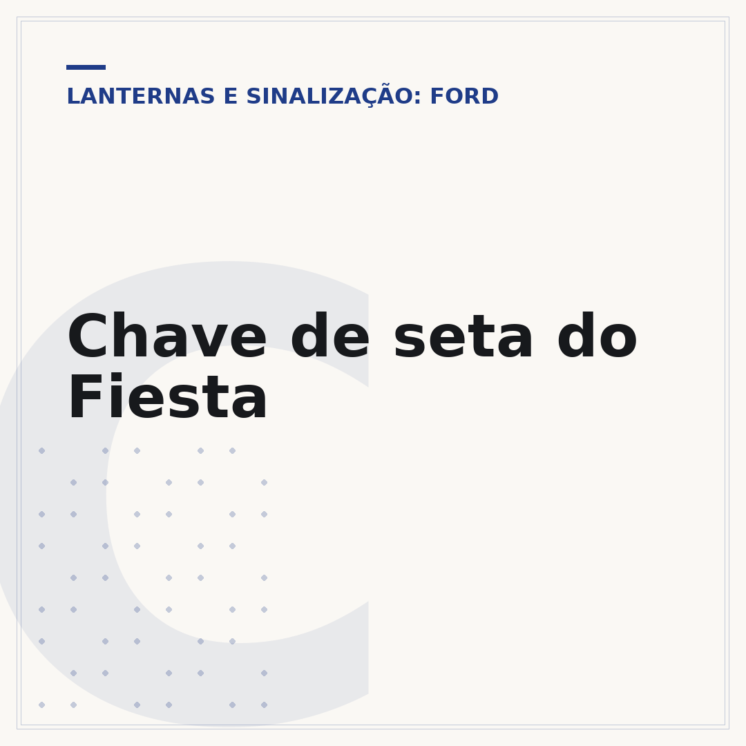 Chave de seta do Fiesta