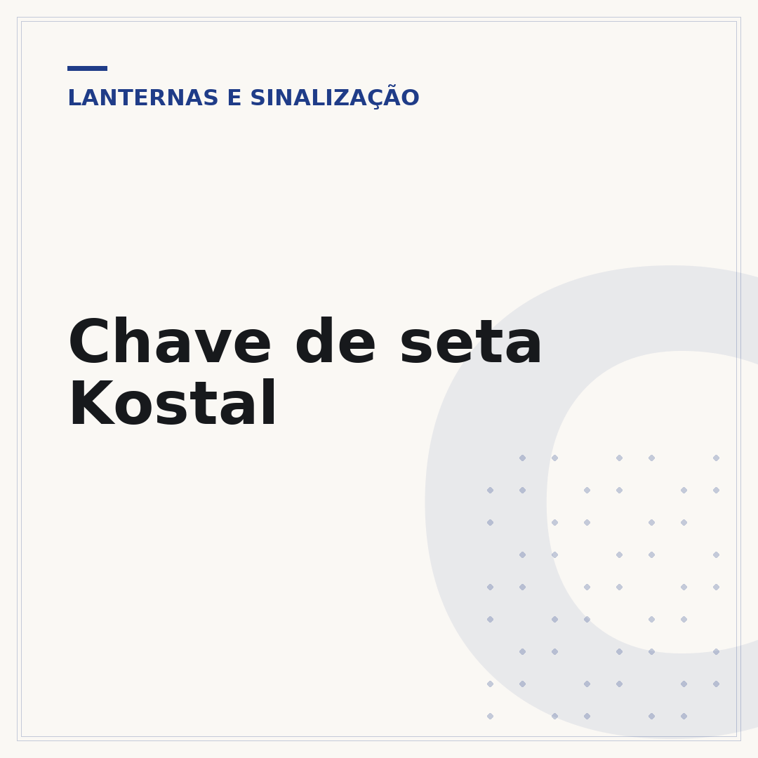 Chave de seta Kostal