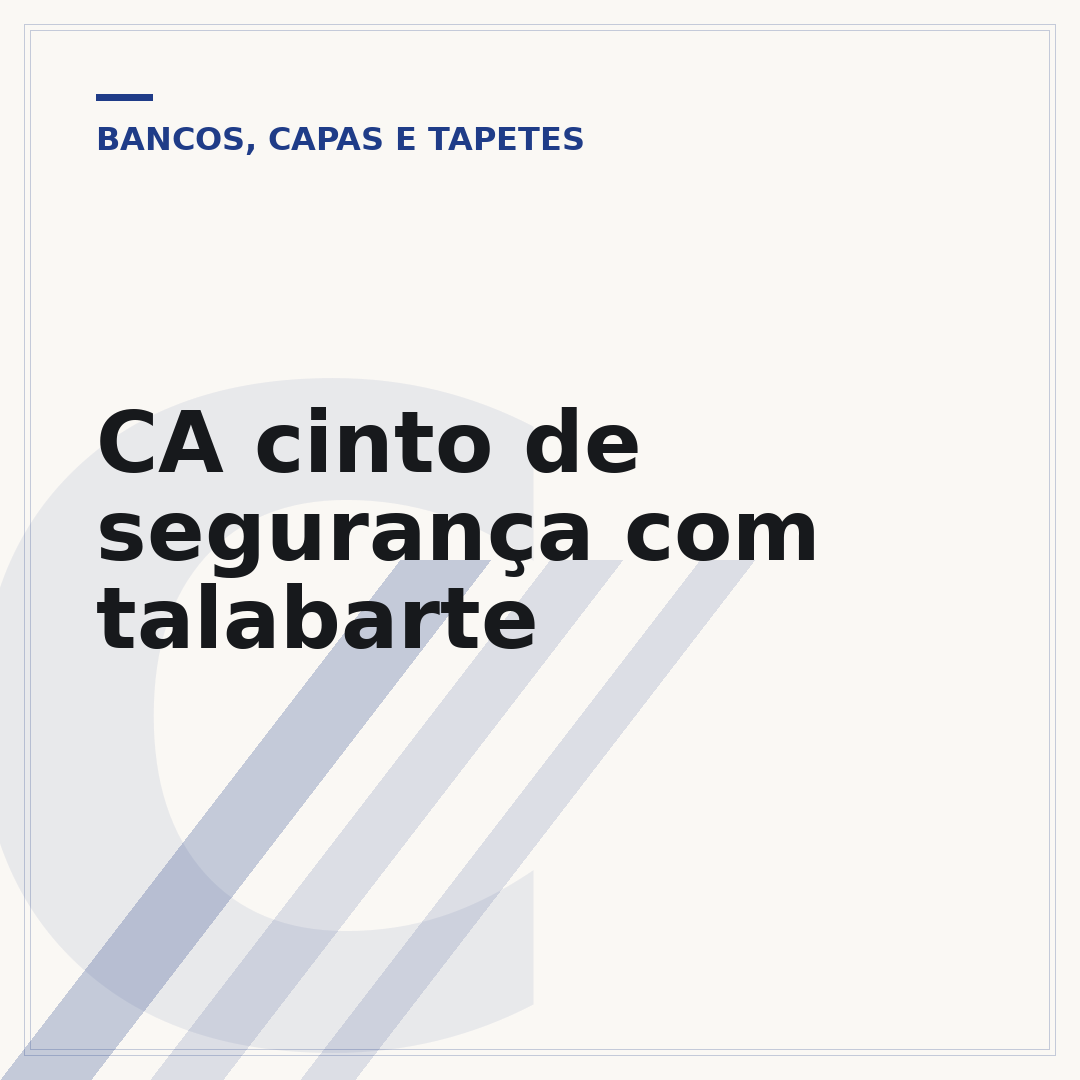 CA cinto de segurança com talabarte
