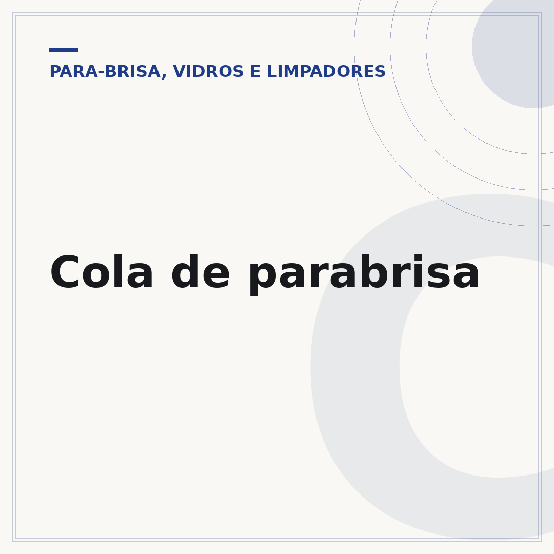 Cola de parabrisa