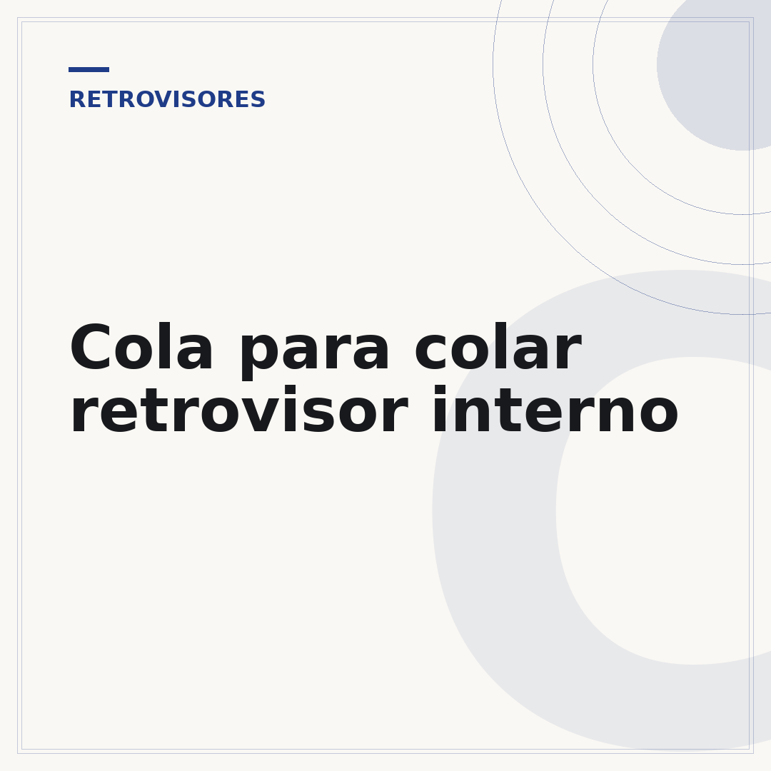 Cola para colar retrovisor interno