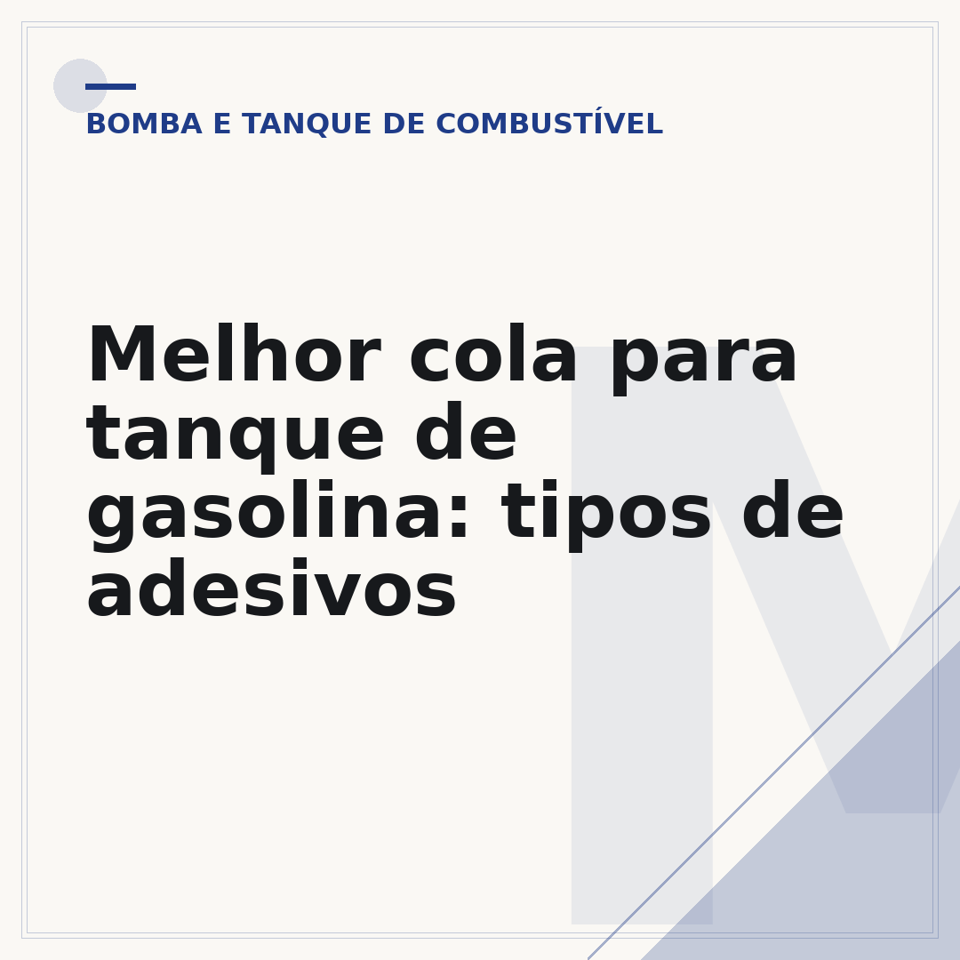 Melhor cola para tanque de gasolina: tipos de adesivos