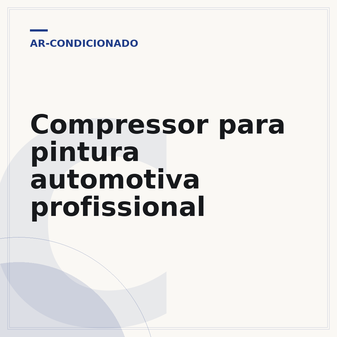 Compressor para pintura automotiva profissional