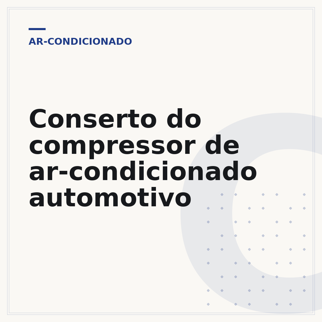 Conserto do compressor de ar-condicionado automotivo