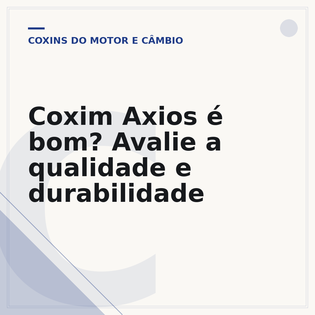 Coxim Axios é bom? Avalie a qualidade e durabilidade