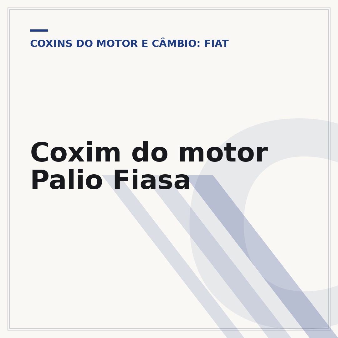 Coxim do motor Palio Fiasa